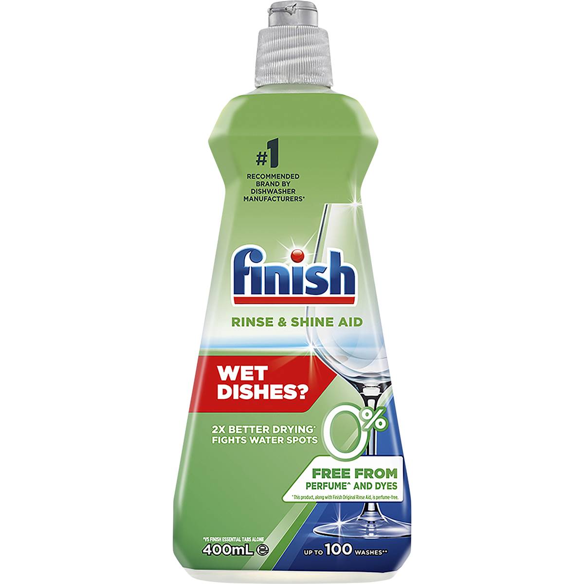 Finish Rinse Aid 0% 400ml