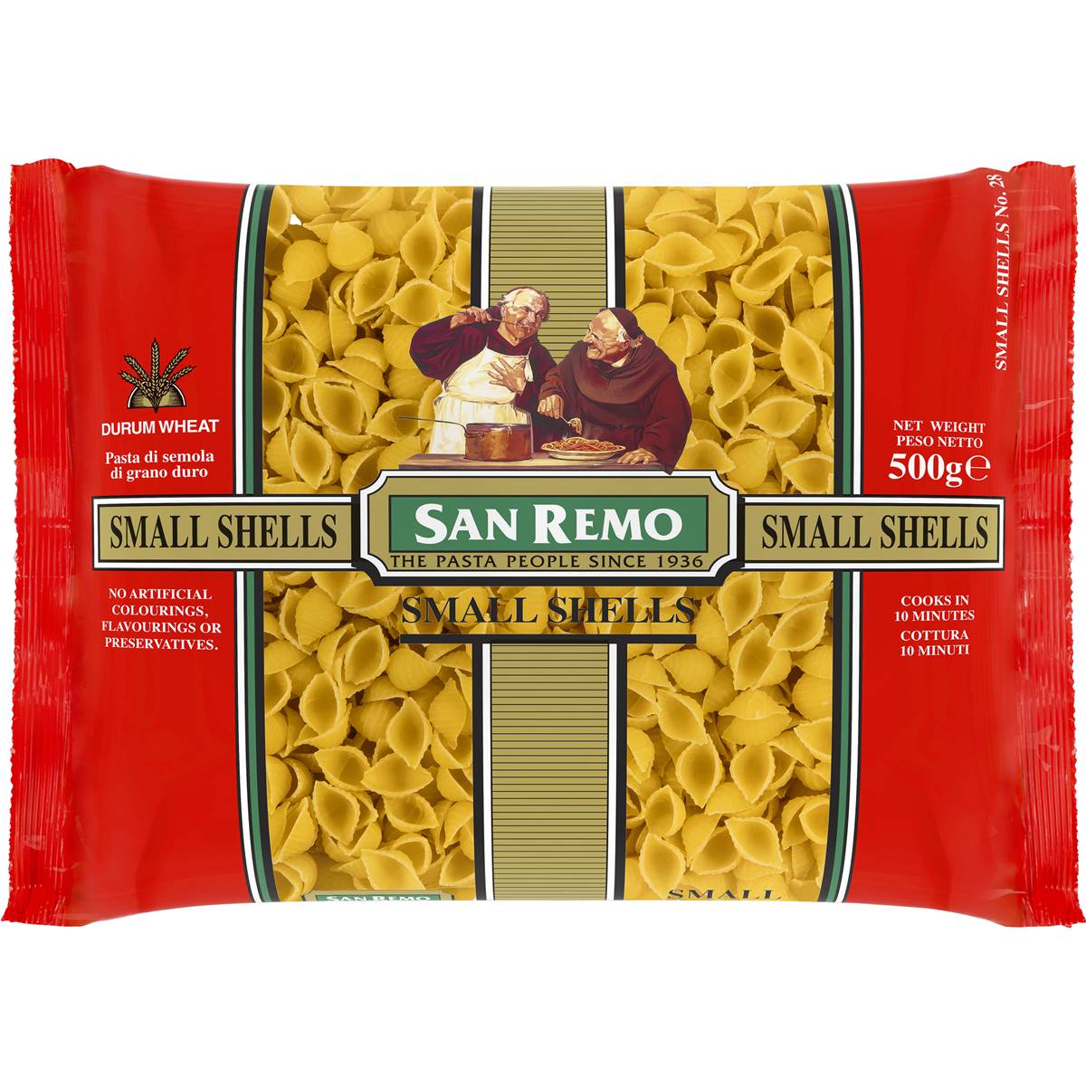 San Remo Sml Shells 500g