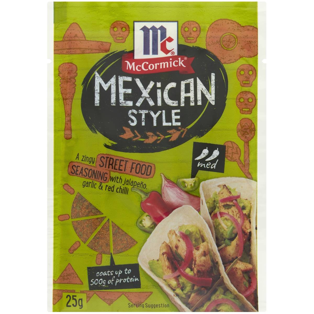 McCormick Mexican Style Street Food Seasoning 25g