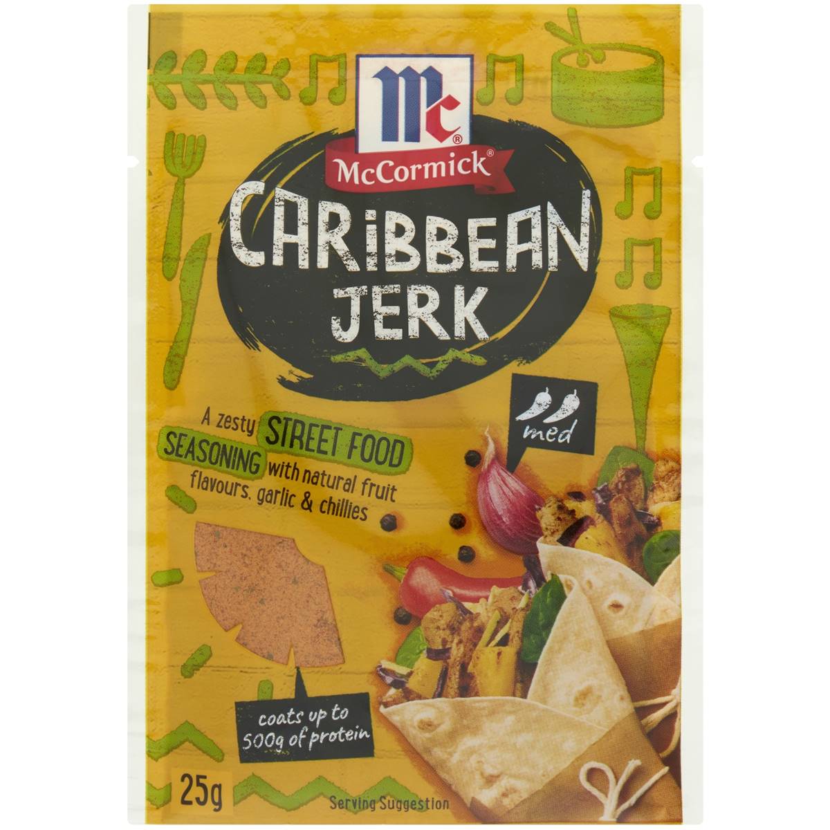 McCormick Caribbean Jerk Street Food Seasoning 25g