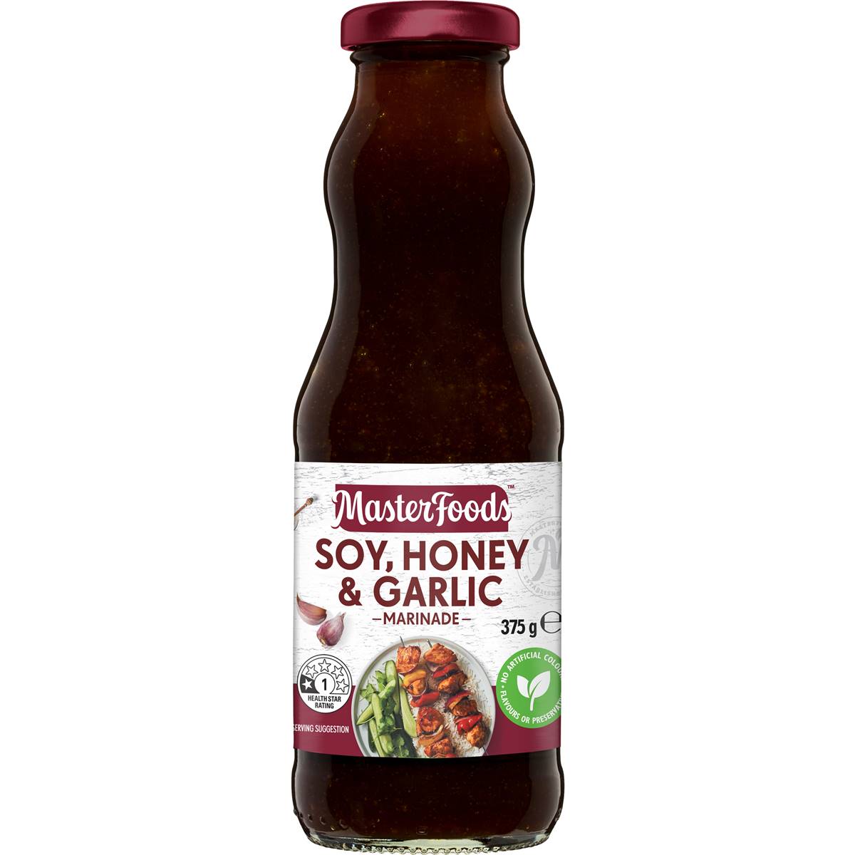 Masterfoods Marinade Honey Soy & Garlic 375g