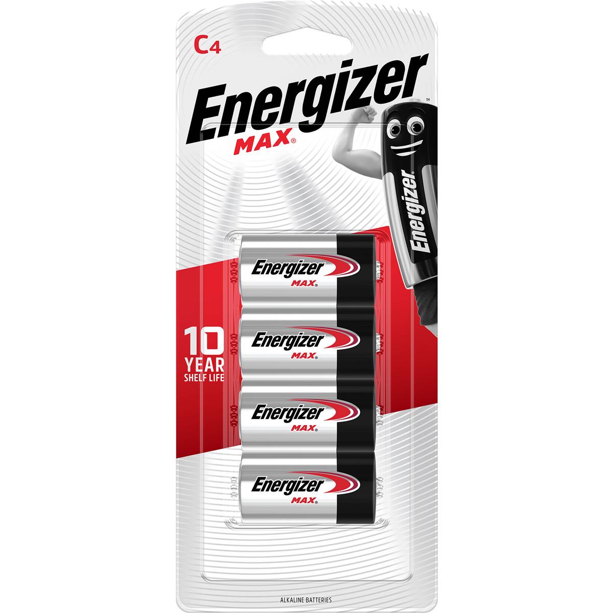 Energizer Max C Batteries 4pk