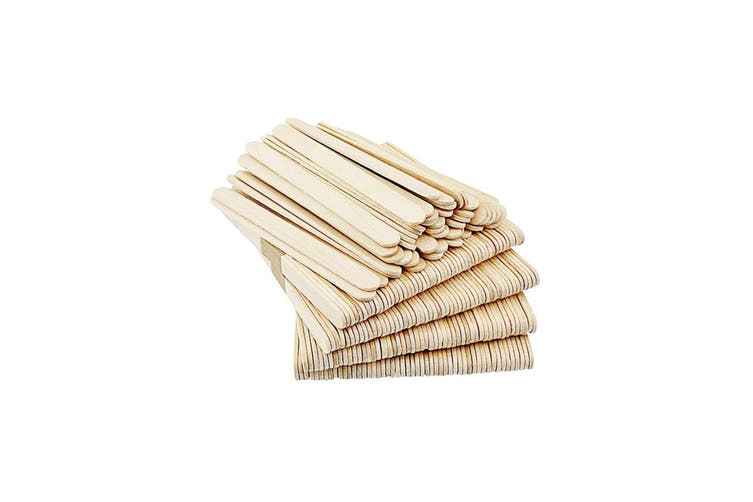 Wooden Craft Paddle Sticks 100pc