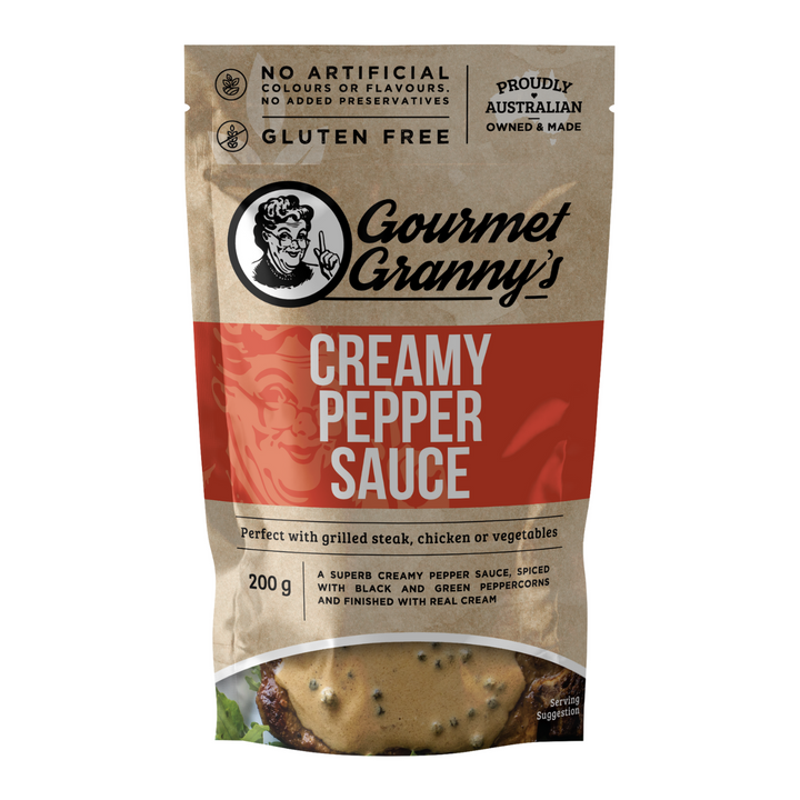 Gourmet Grannys Creamy Pepper Sauce 200g