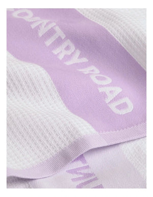 CR Logo Australian Cotton Tea Towel - Lilac