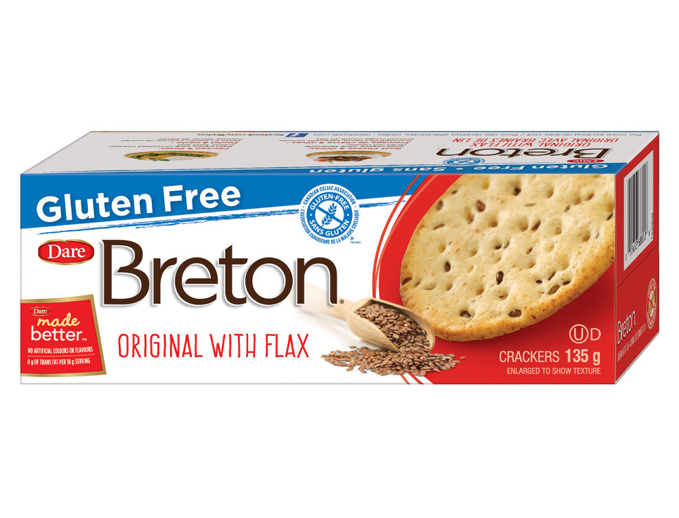 Breton Biscuit Gluten Free Original With Flax 135g