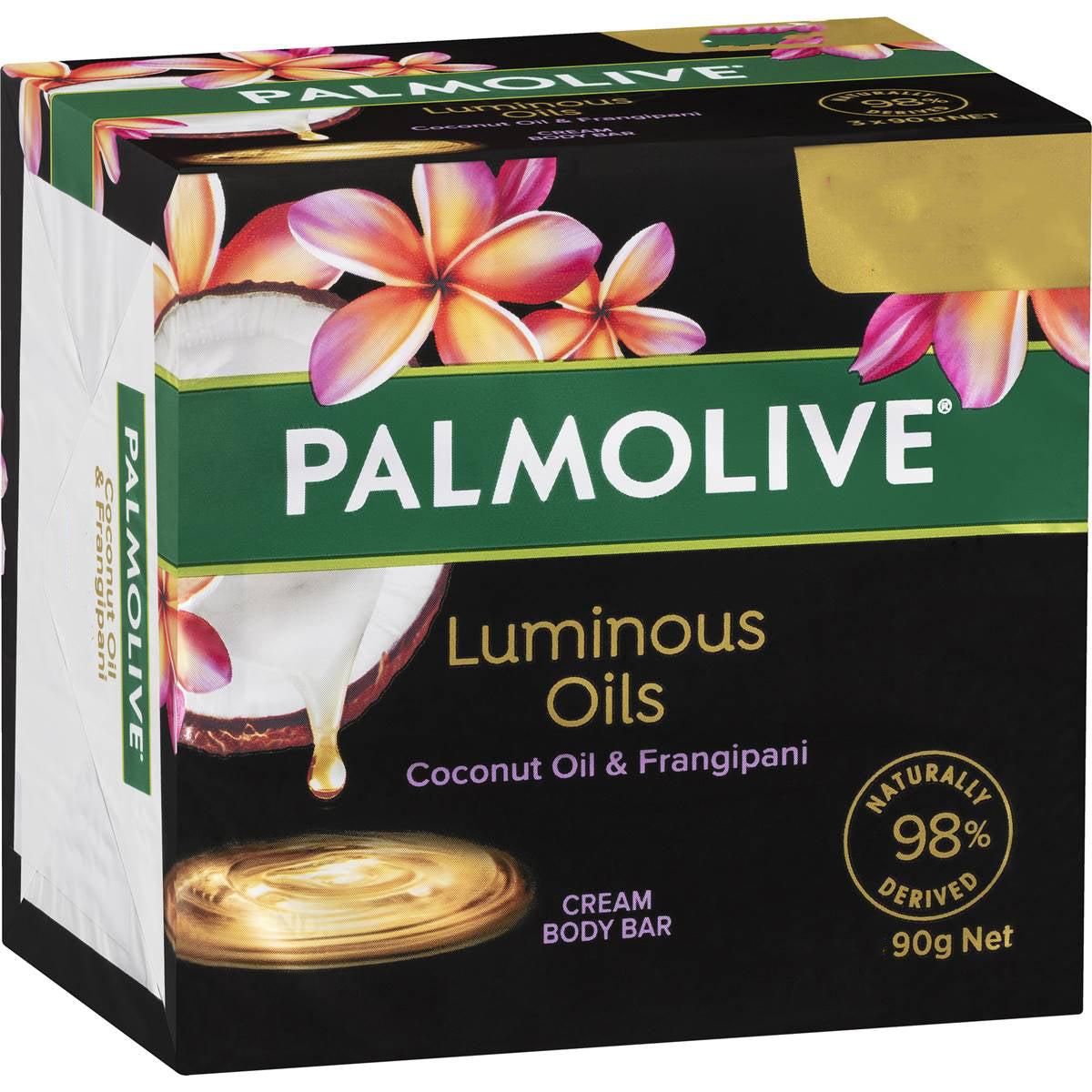 Palmolive Luminous Oils Soap Bar Coconut & Frangipani 90g