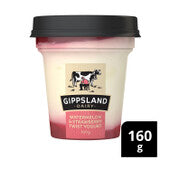 Gippsland Yoghurt Watermelon & Strawberry 160g