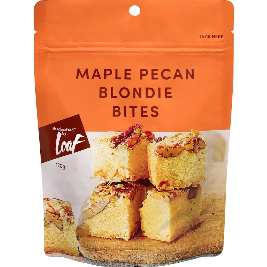 Loaf Maple Pecan Blondie Bites 120g