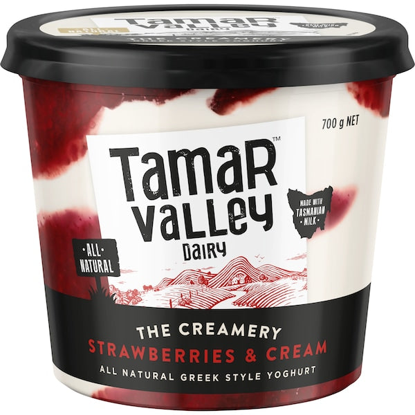 Tamar Valley Yoghurt Greek Style Sweet & Creamy700g