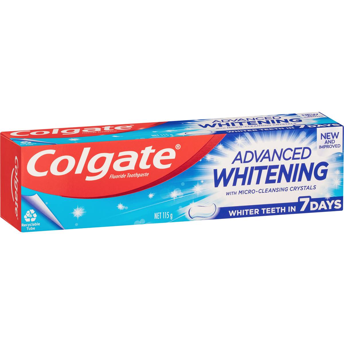 Colgate Toothpaste Advanced Whitening 115g