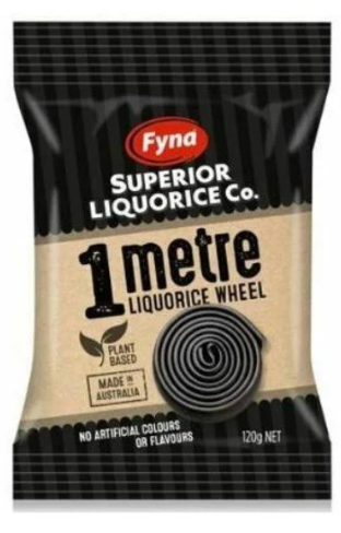 Fyna 1 Metre Licorice 120g