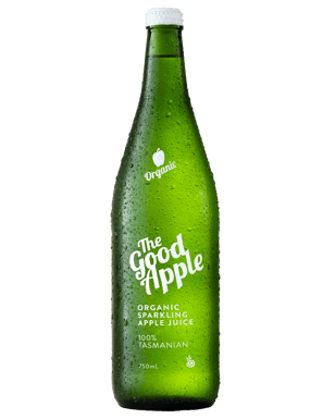 The Good Apple Organic Sparkling Apple Juice 750ml