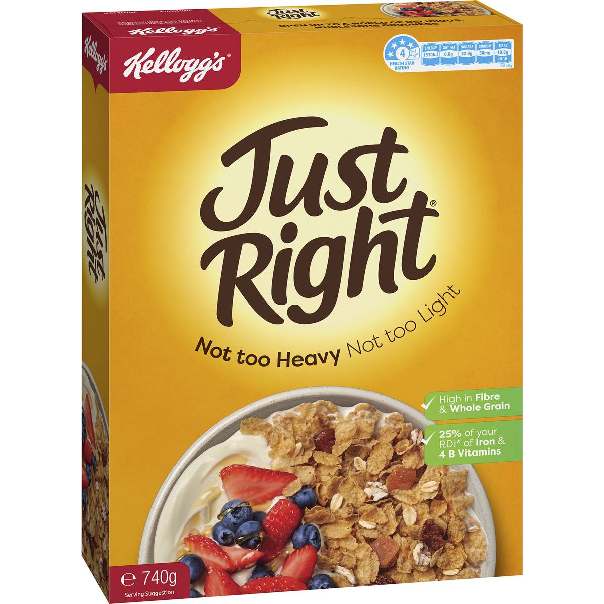 Kelloggs Just Right Original 740g