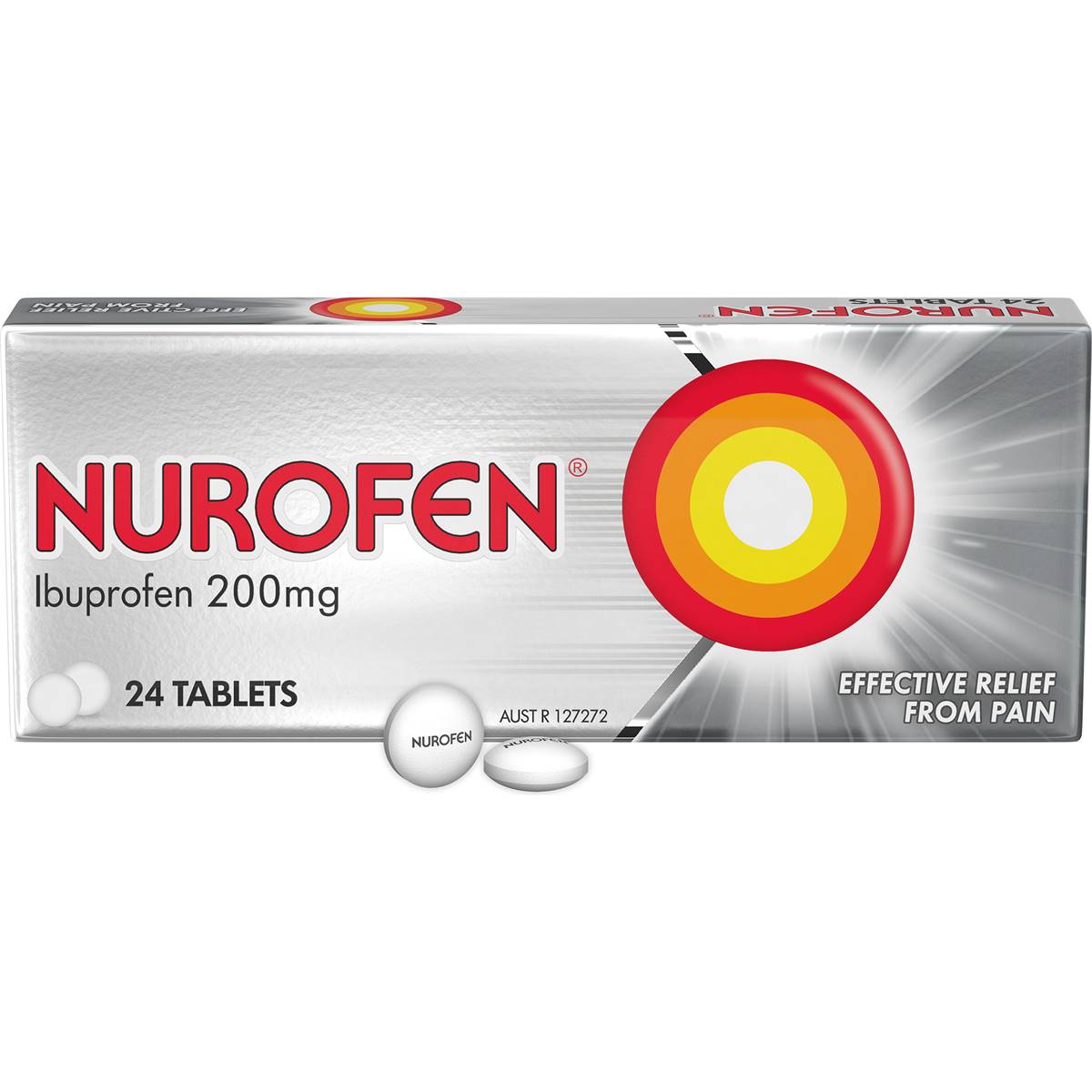 Nurofen Ibuprofen Caplets 24pk