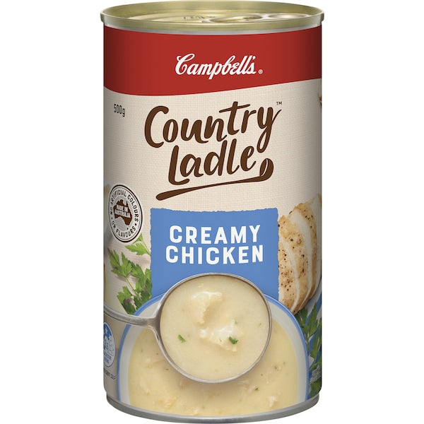 Campbells Country Ladle  Creamy Chicken Soup 500g