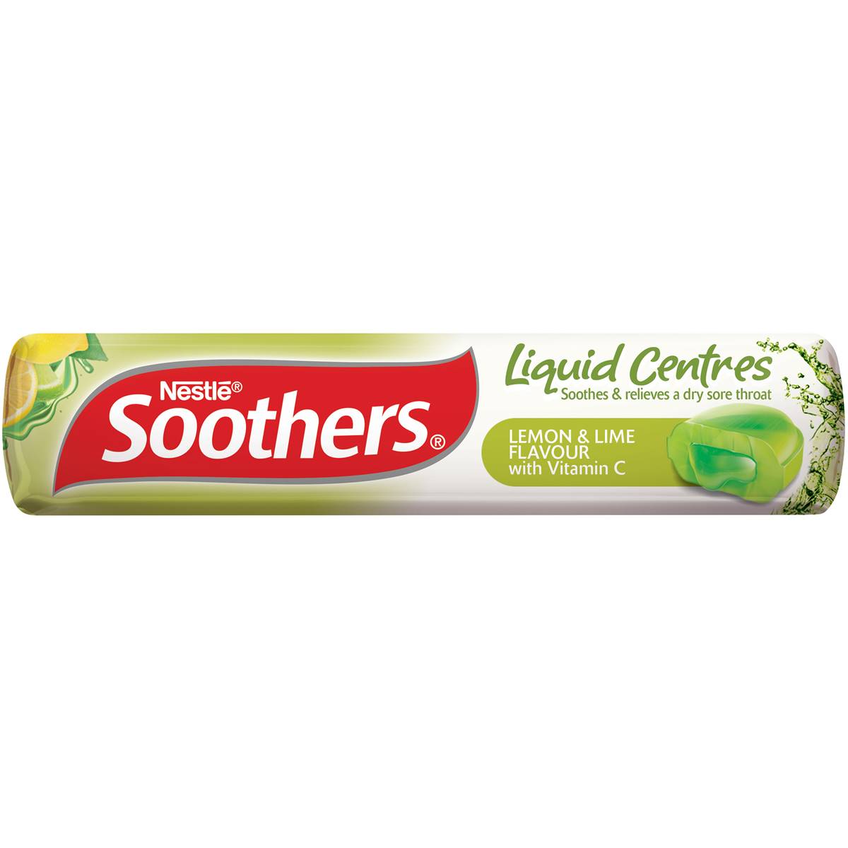 Nestle Soothers Liquid Centres Lemon & Lime 10pk