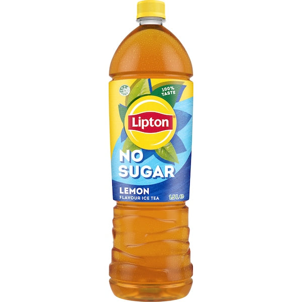 Lipton No Sugar Lemon Iced Tea 1.5L