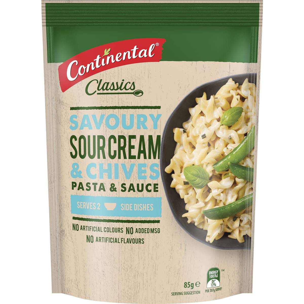 Continental Pasta & Sauce Sour Cream & Chives 85g