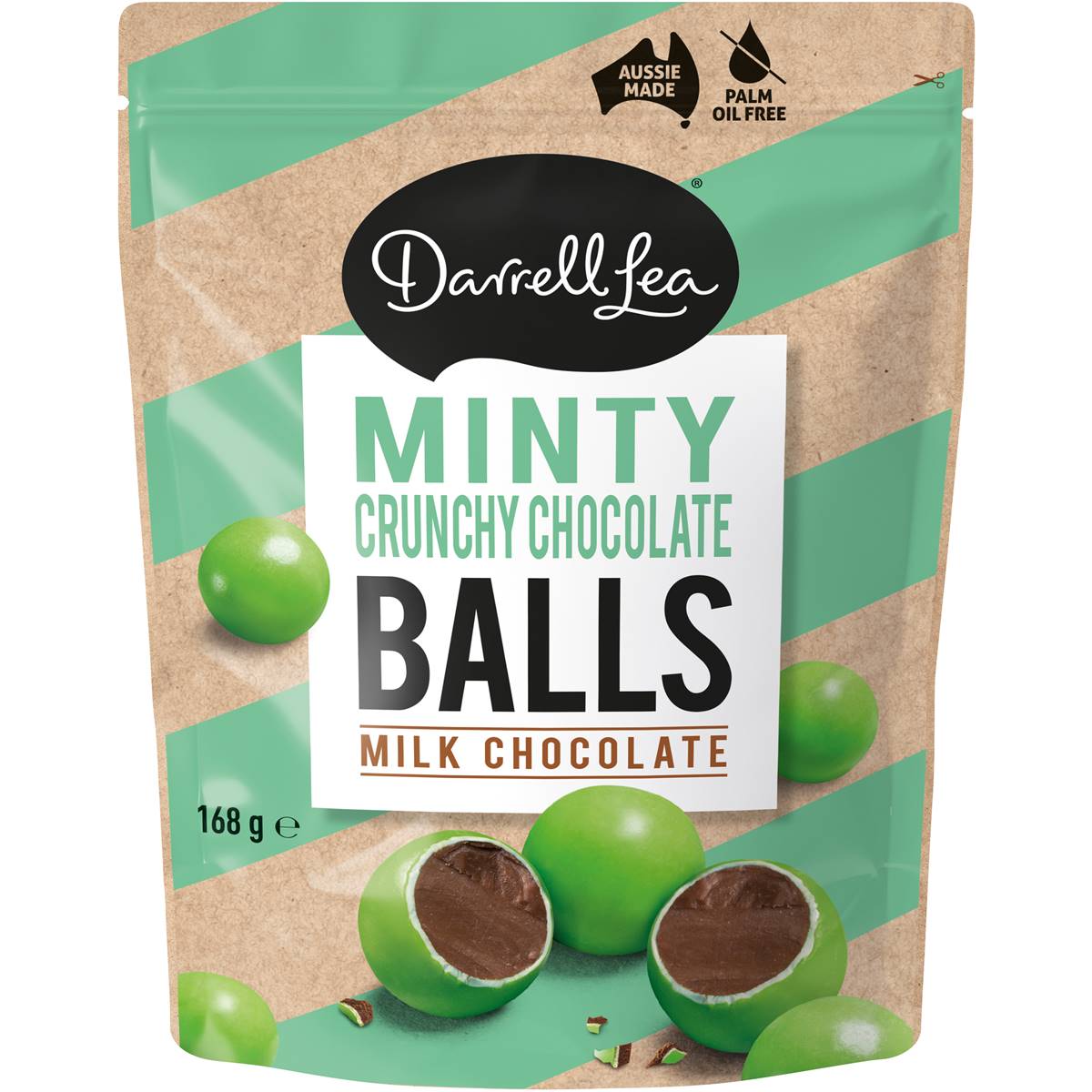 Darrell Lea Chocolate Mint Balls 168g