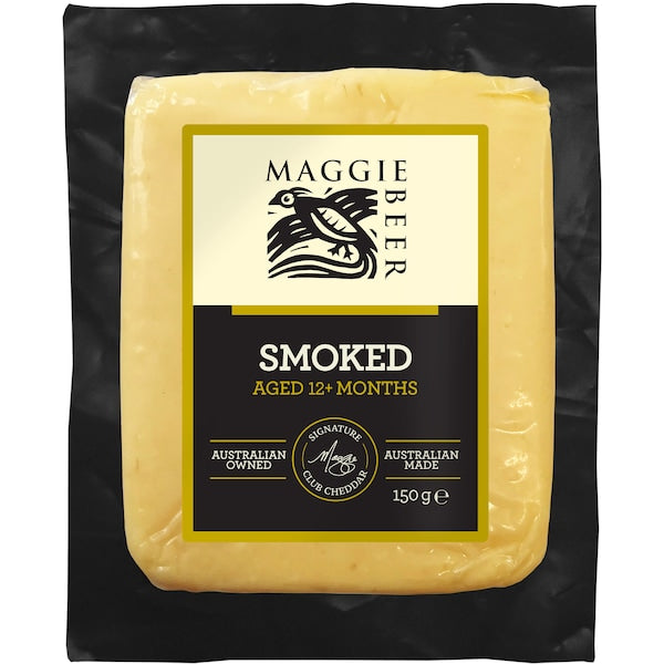 Maggie Beer Cheddar Cheese Smoked 150g