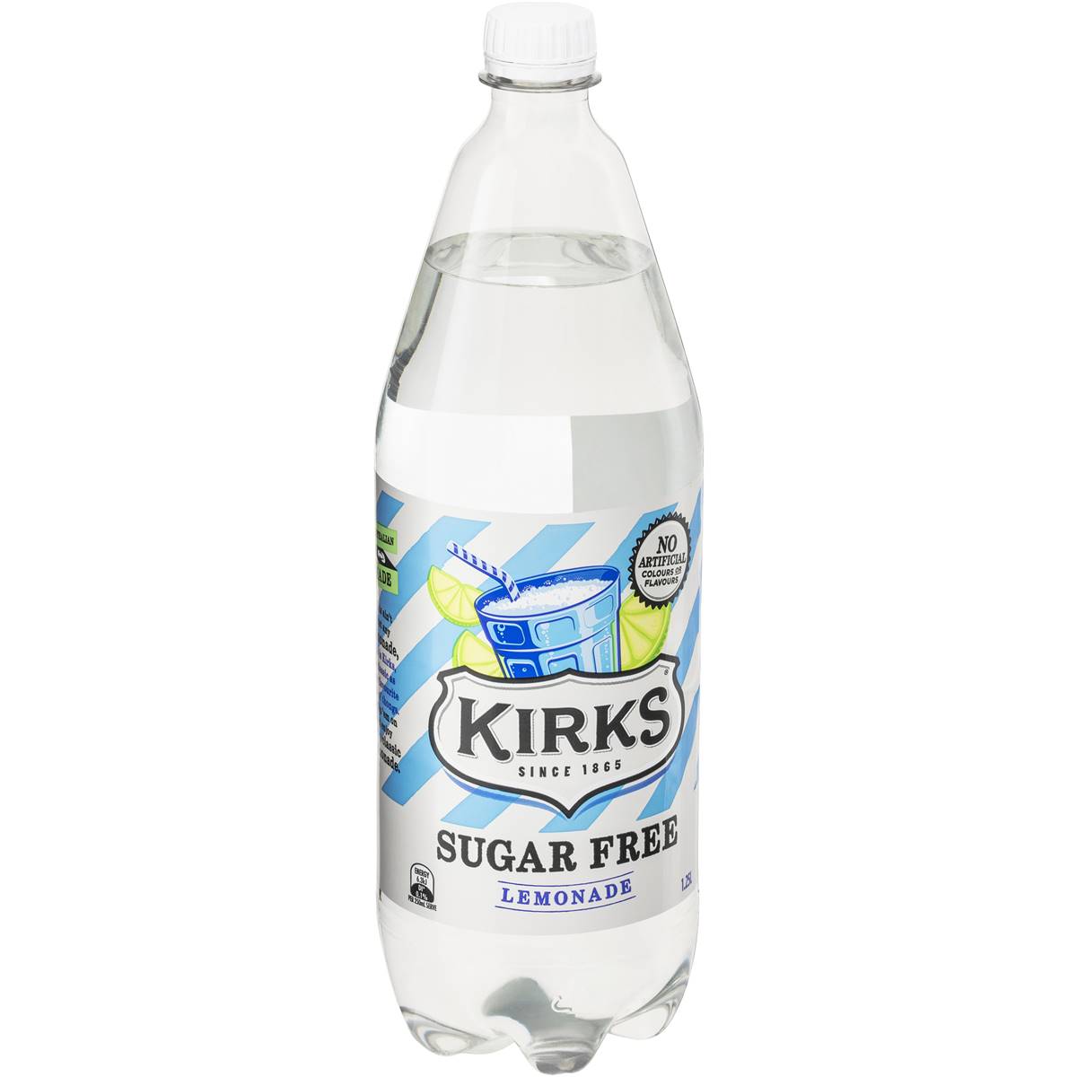 Kirks Sugar Free Lemonade Bottle 1.25L