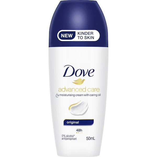 Dove Advanced Care Antiperspirant Roll On Moisturising Cream with Oil 50ml