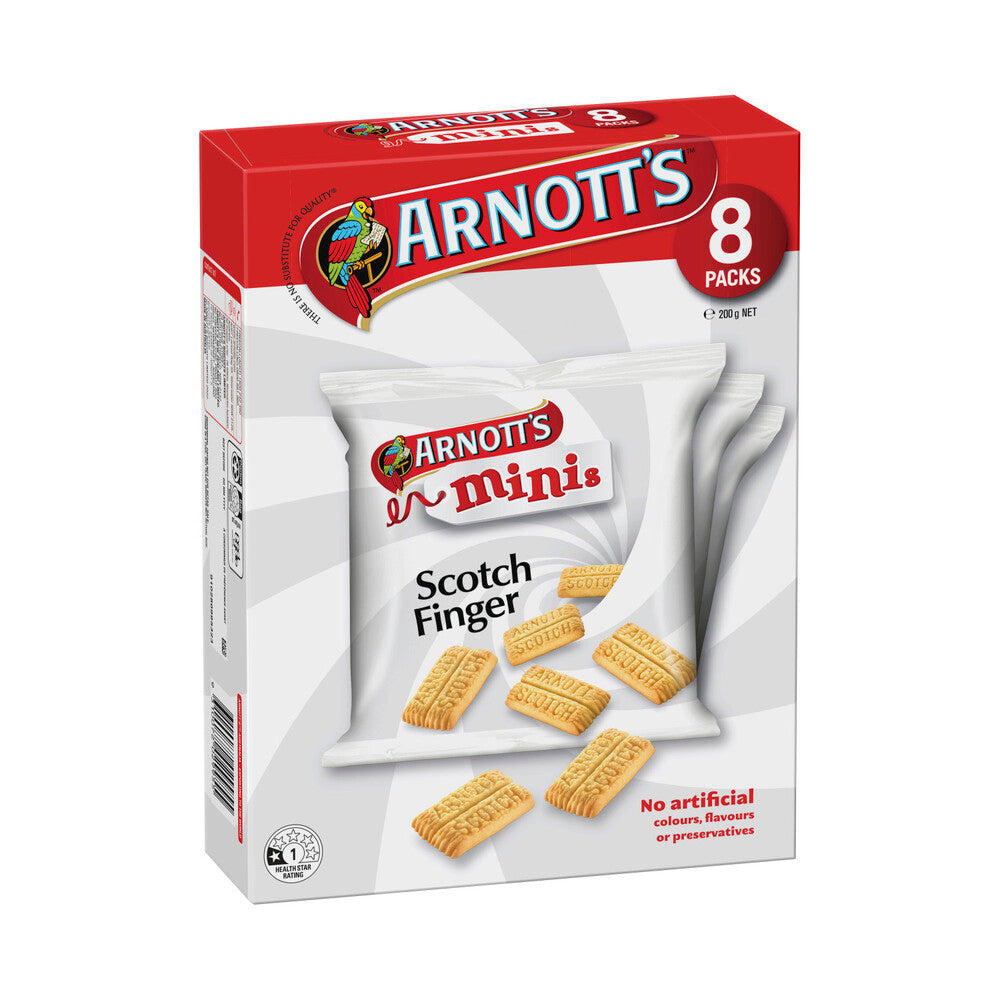 Arnotts Scotch Finger Mini Multipack 8pk 200g