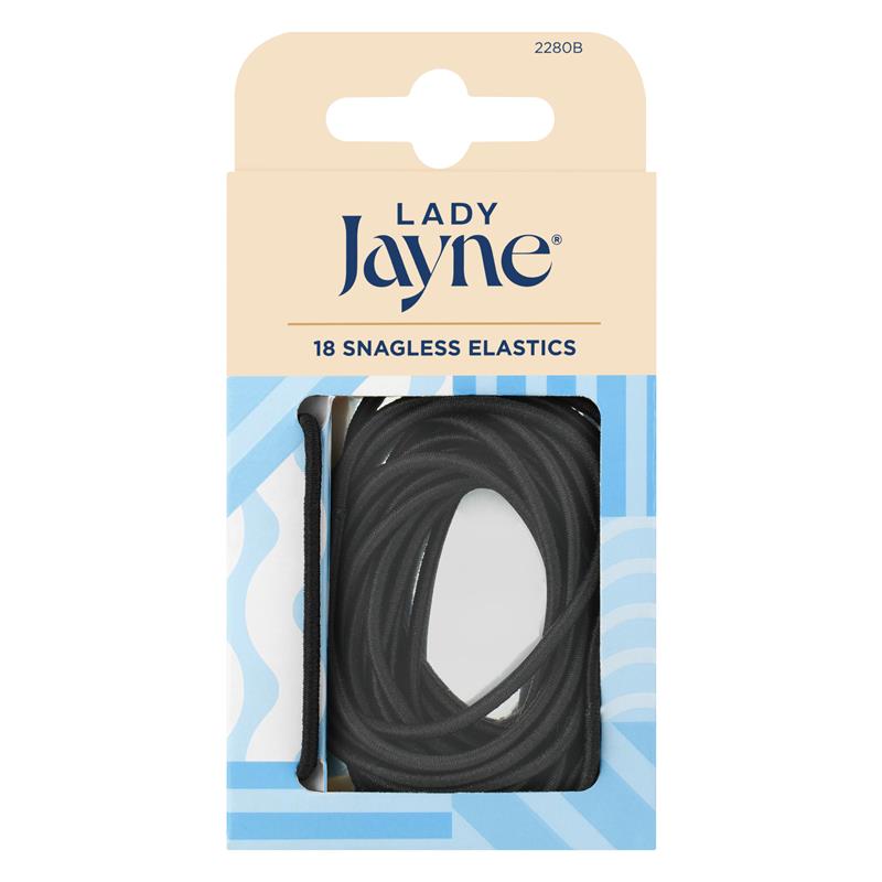 Lady Jayne Snagless Elastics 18pk