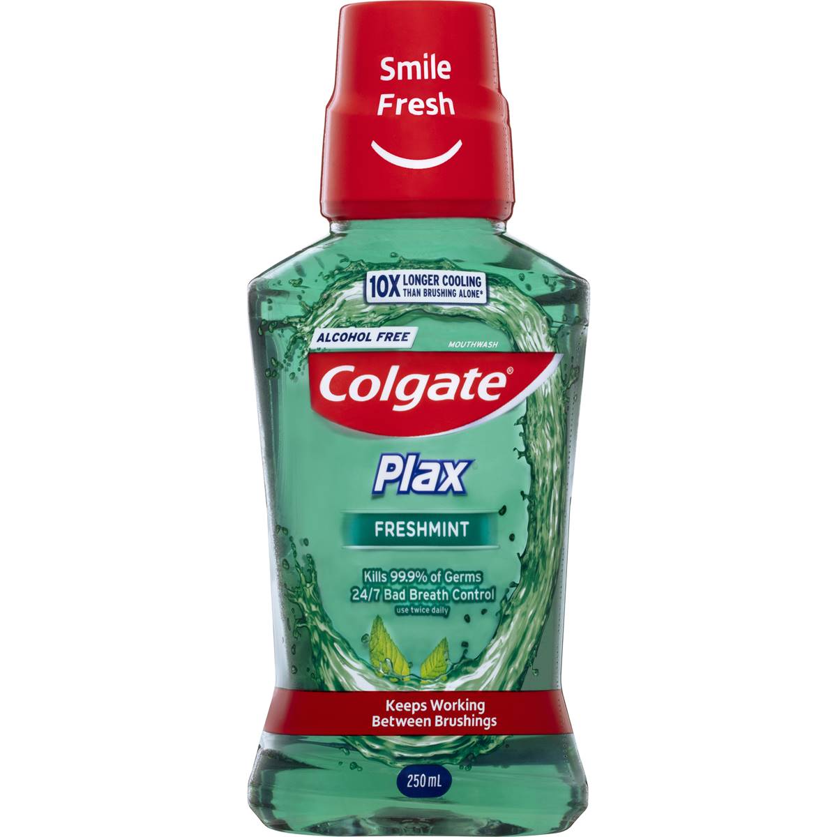 Colgate Plax Mouthwash Alcohol free Freshmint 250ml