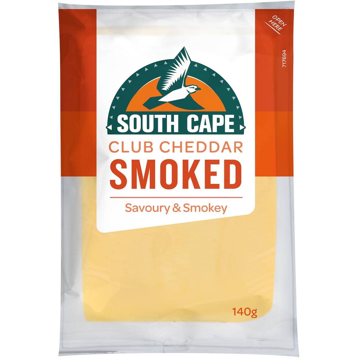 South Cape Cheese Club Cheddar Smoked 140g