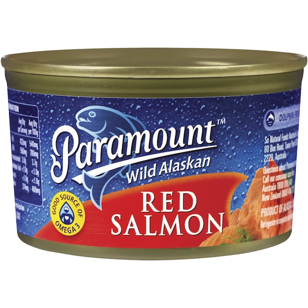 Paramount Red Salmon Wild Alaskan 210g