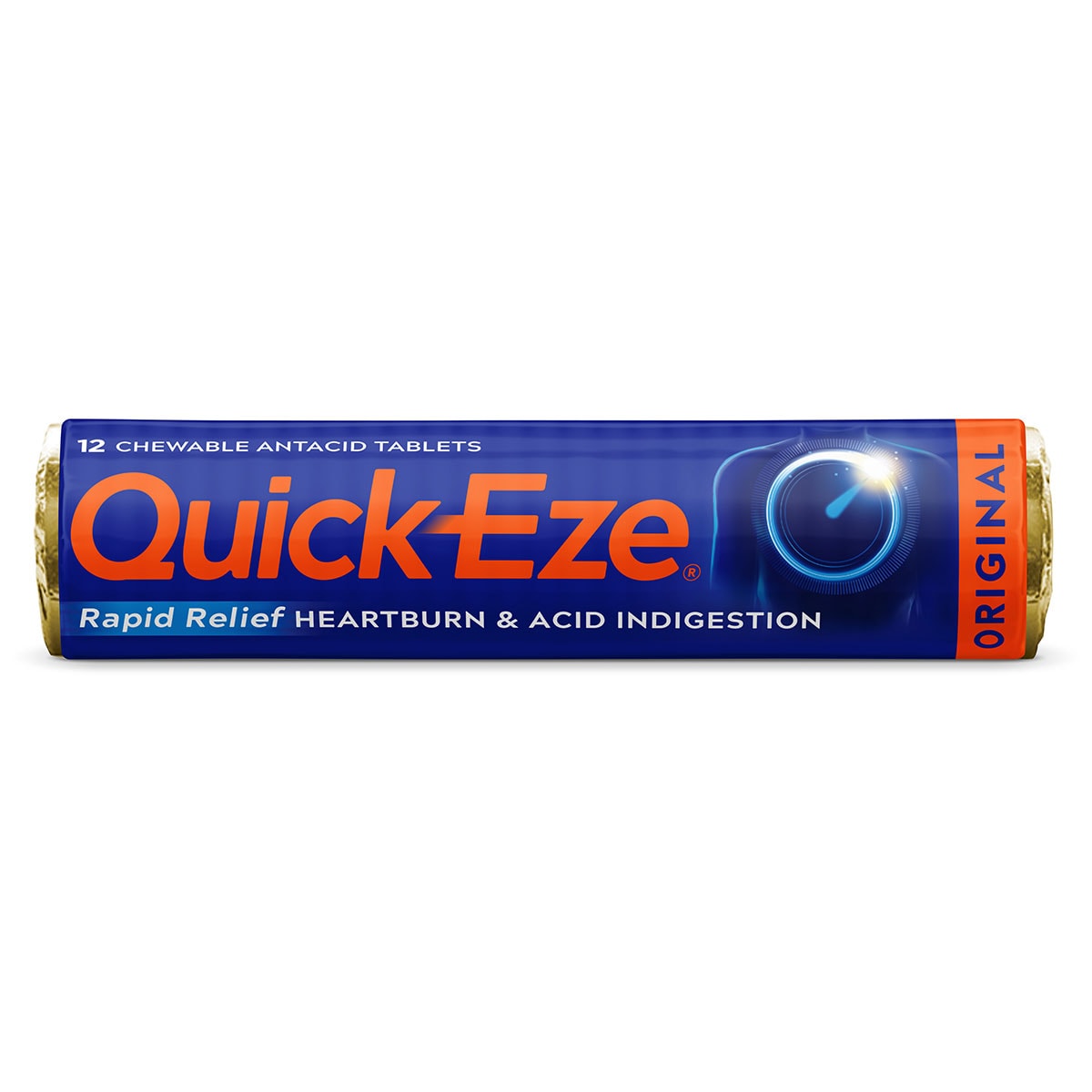 Quick-Eze Chewable Original 12 Tablets