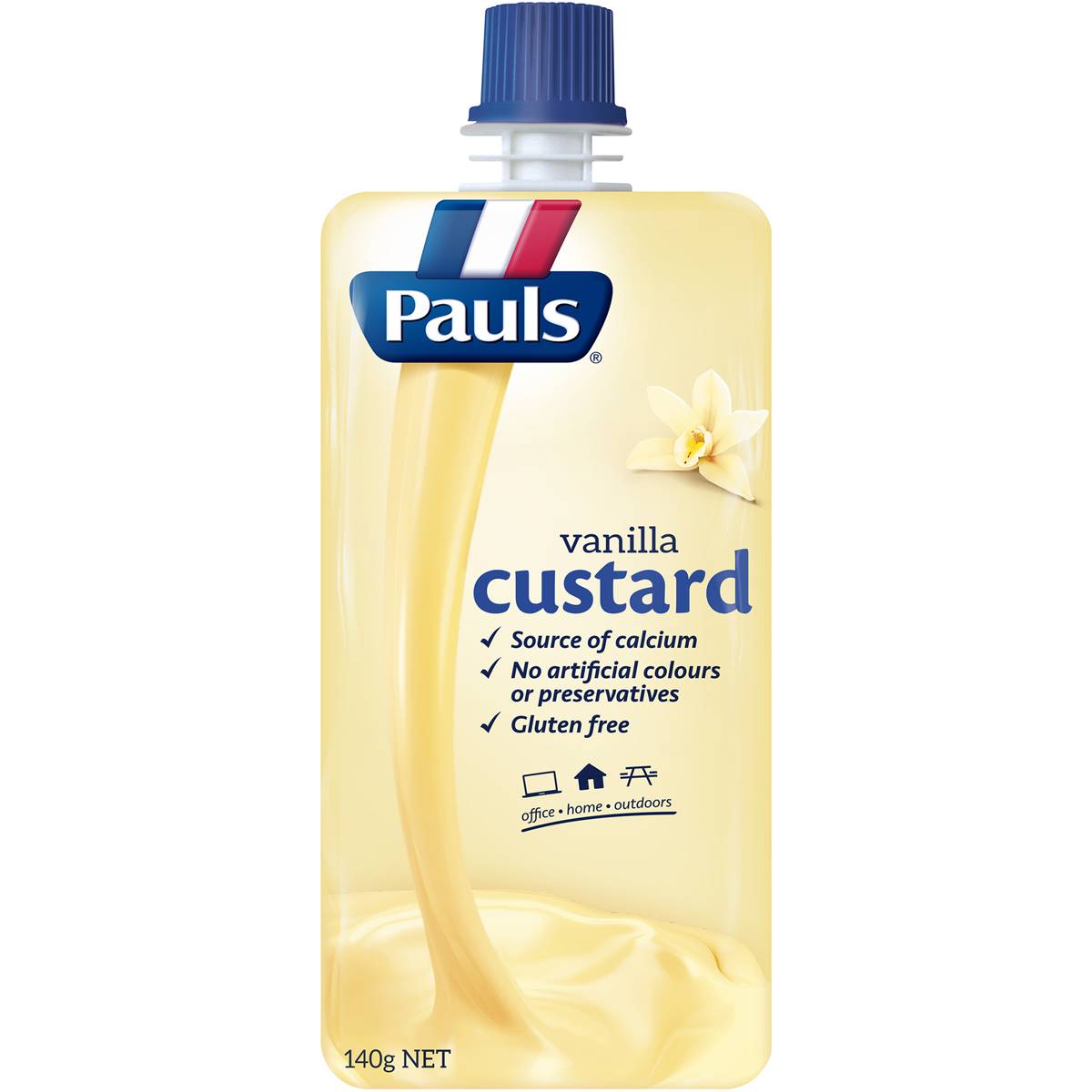 Pauls Vanilla Custard Pouch 140g