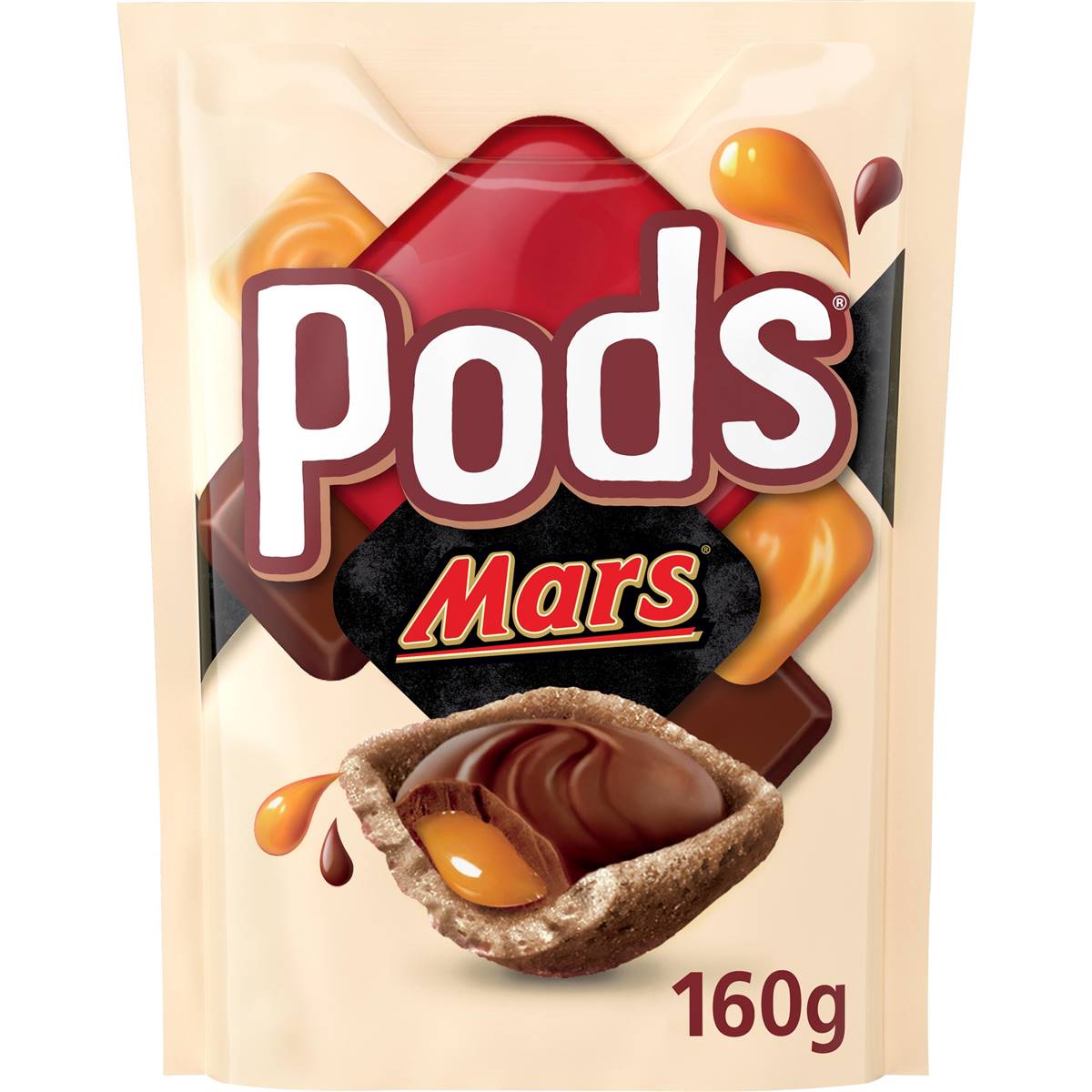 Mars Pods Mars Bar 160g