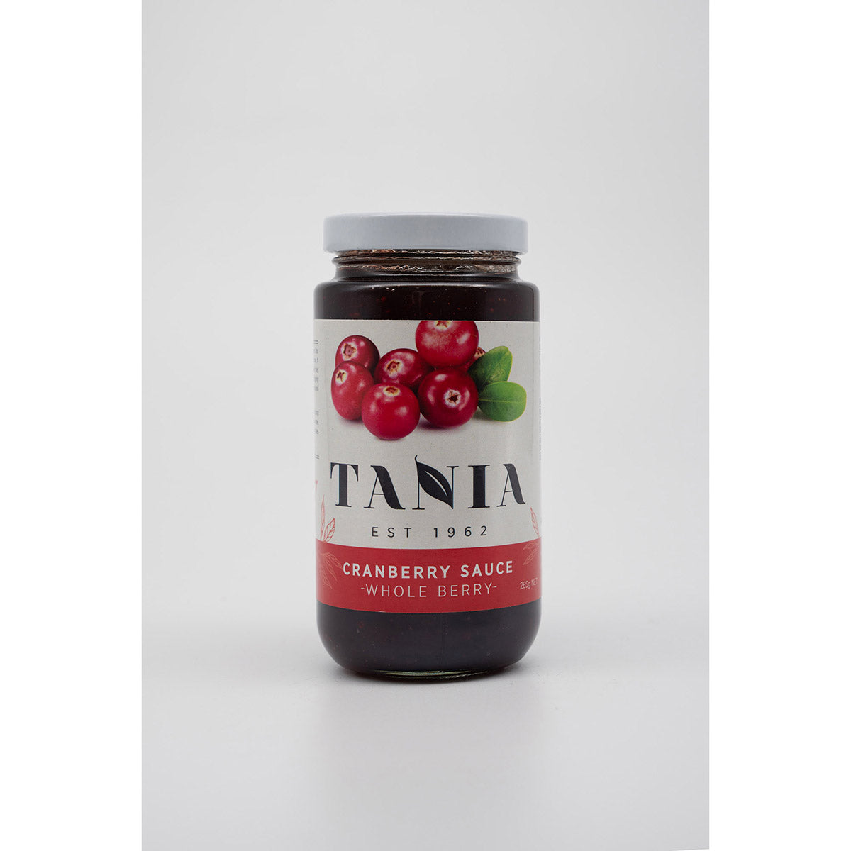 Tania Cranberry Sauce Whole Berry 265g