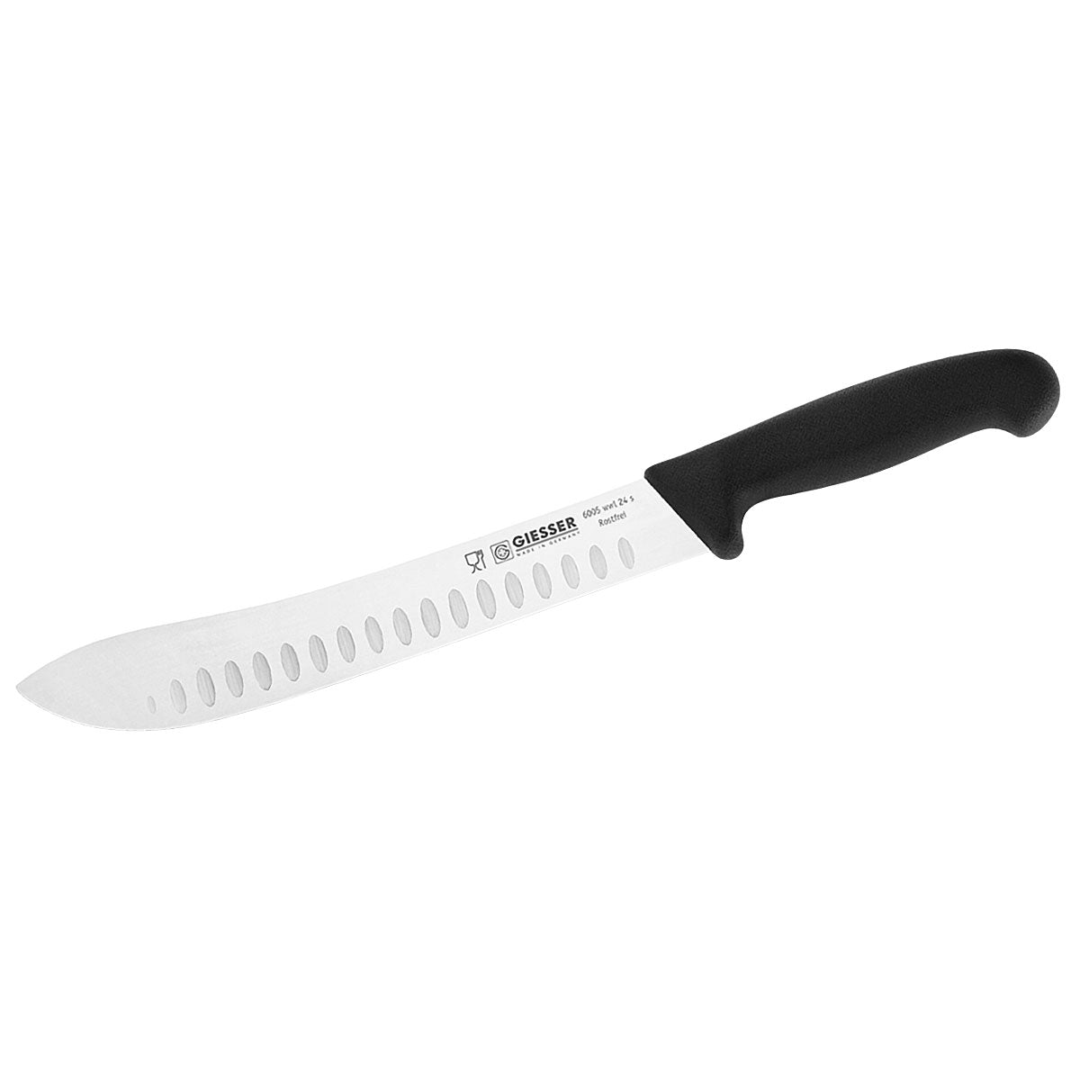 Giesser Slicing Knife Bullnose Fluted 24cm