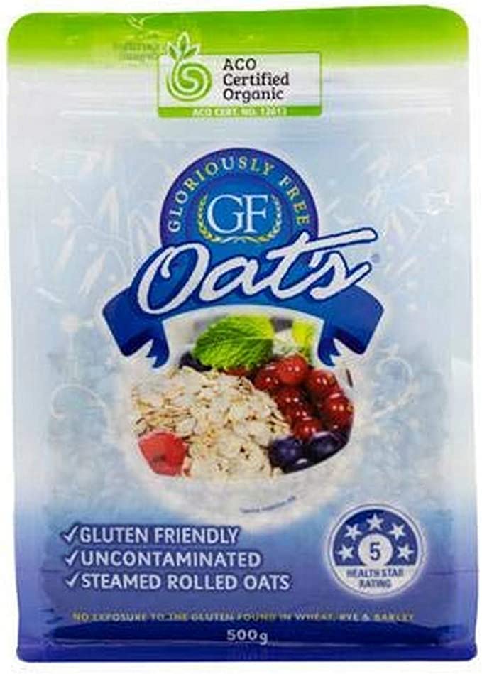 Gloriously Free Organic Rolled Oats Gluten Free 500g