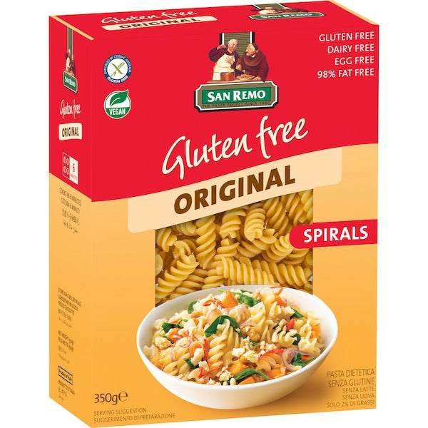 San Remo Pasta Spirals Gluten Free 350g