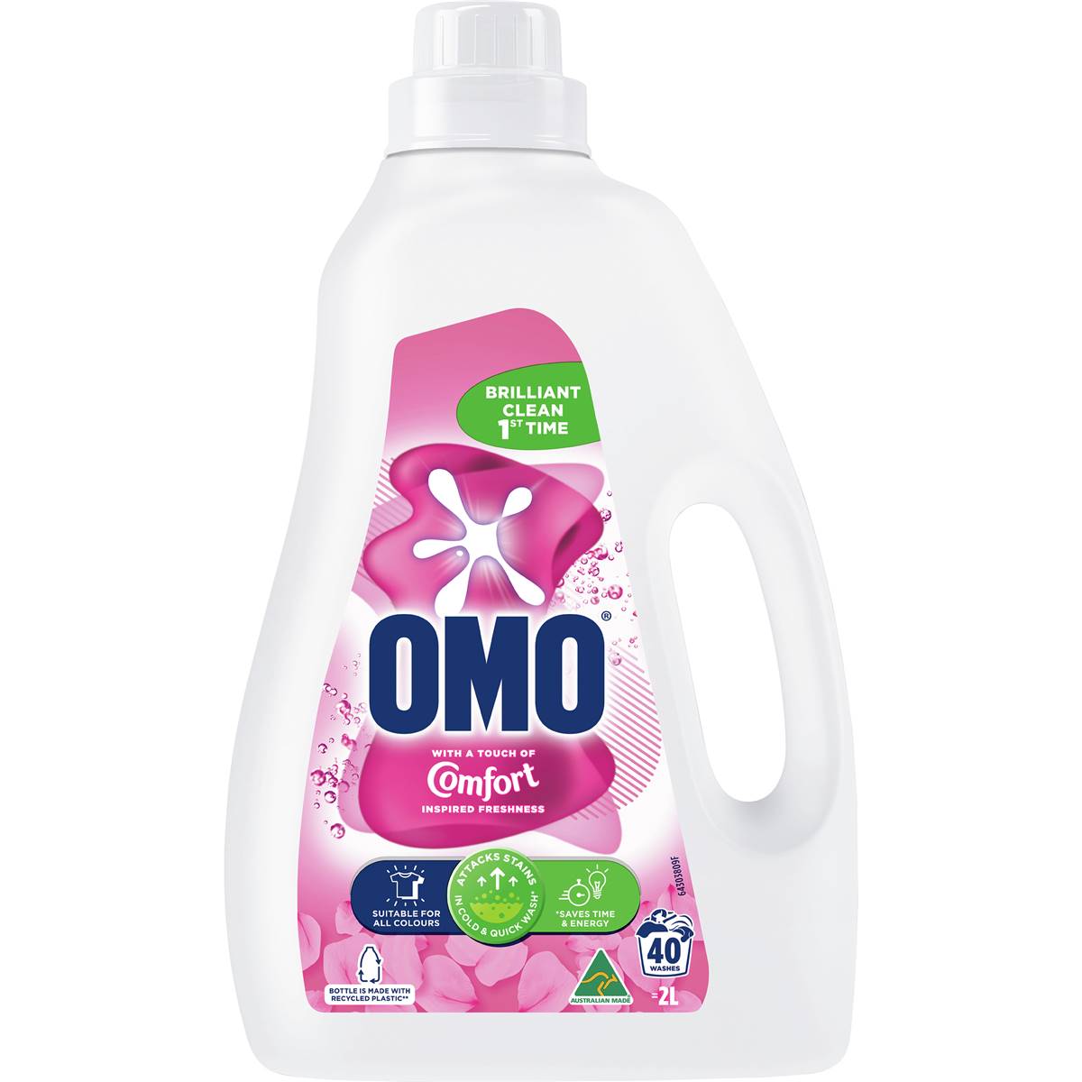 Omo Front & Top Loader Liquid with Comfort 2L