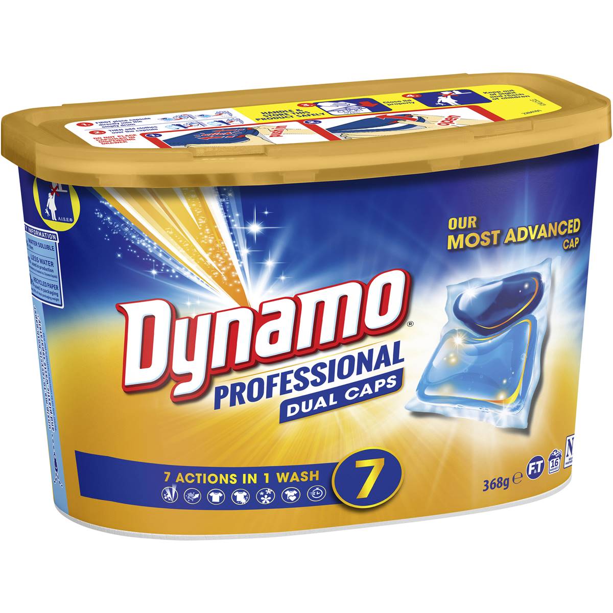 Dynamo Professional Dual Capsules 16pk 368g