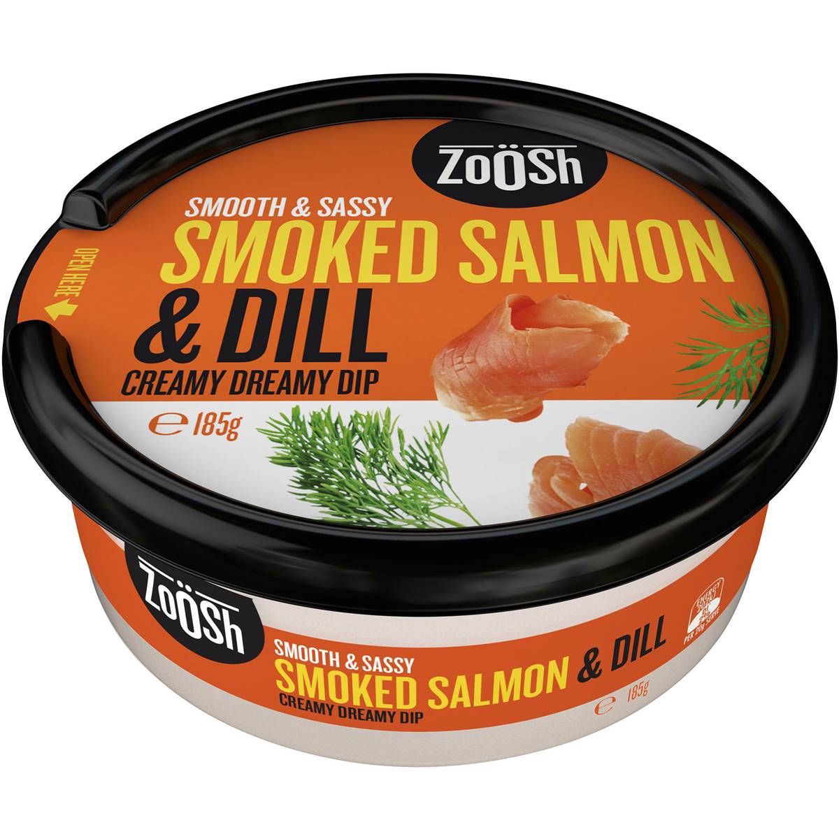 Zoosh Dip Smoked Salmon 185g