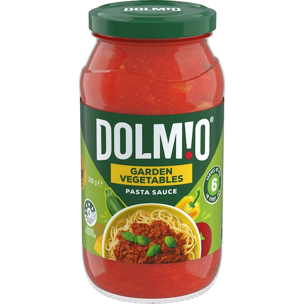 Dolmio Extra Pasta Sauce Garden Vegetables 500g