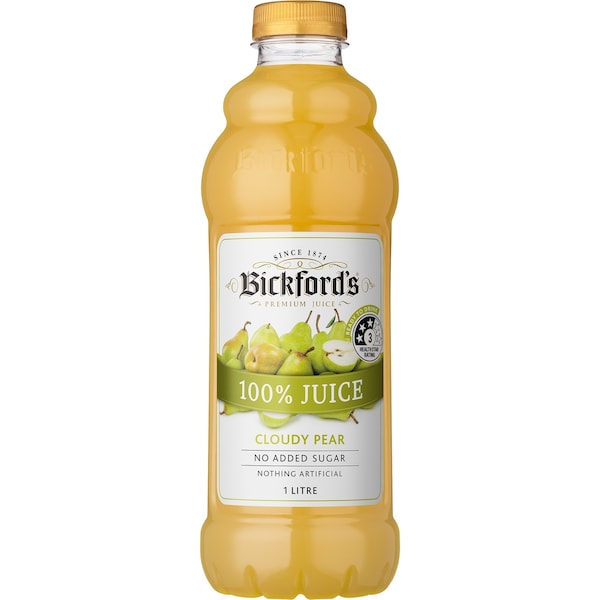 Bickfords Cloudy Pear Juice 1L