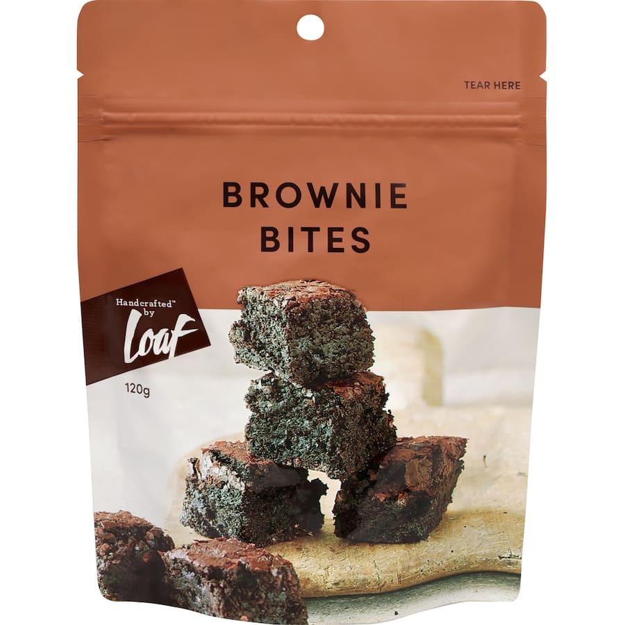 Loaf Chocolate Brownie Bites 120g