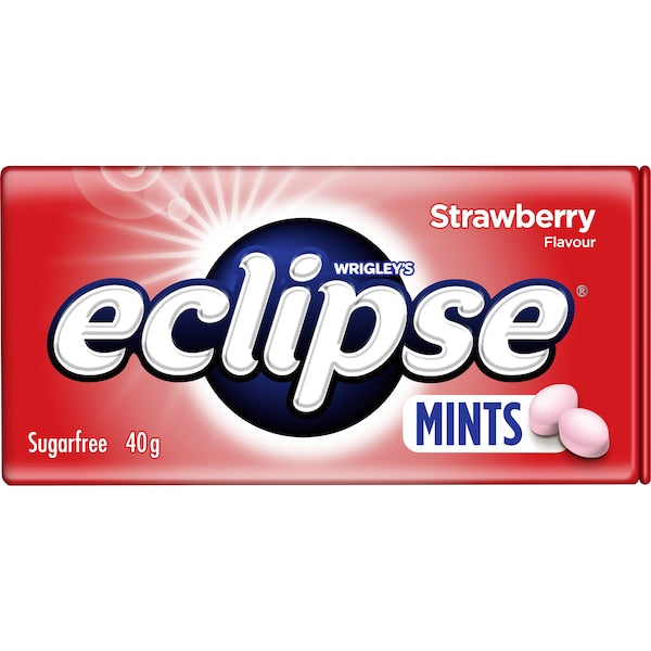 Eclipse Mints Strawberry Sugar Free 40g