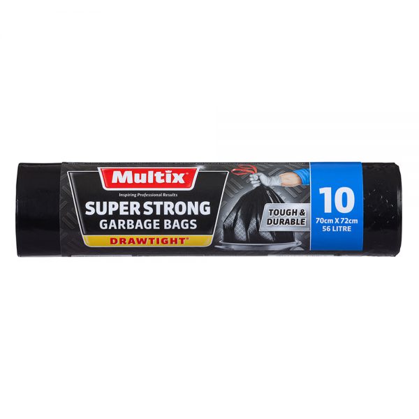 Multix Garbage Bags Super Strong 10pk