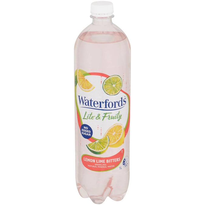 Waterfords Lemon Lime Bitters Mineral Water 1L