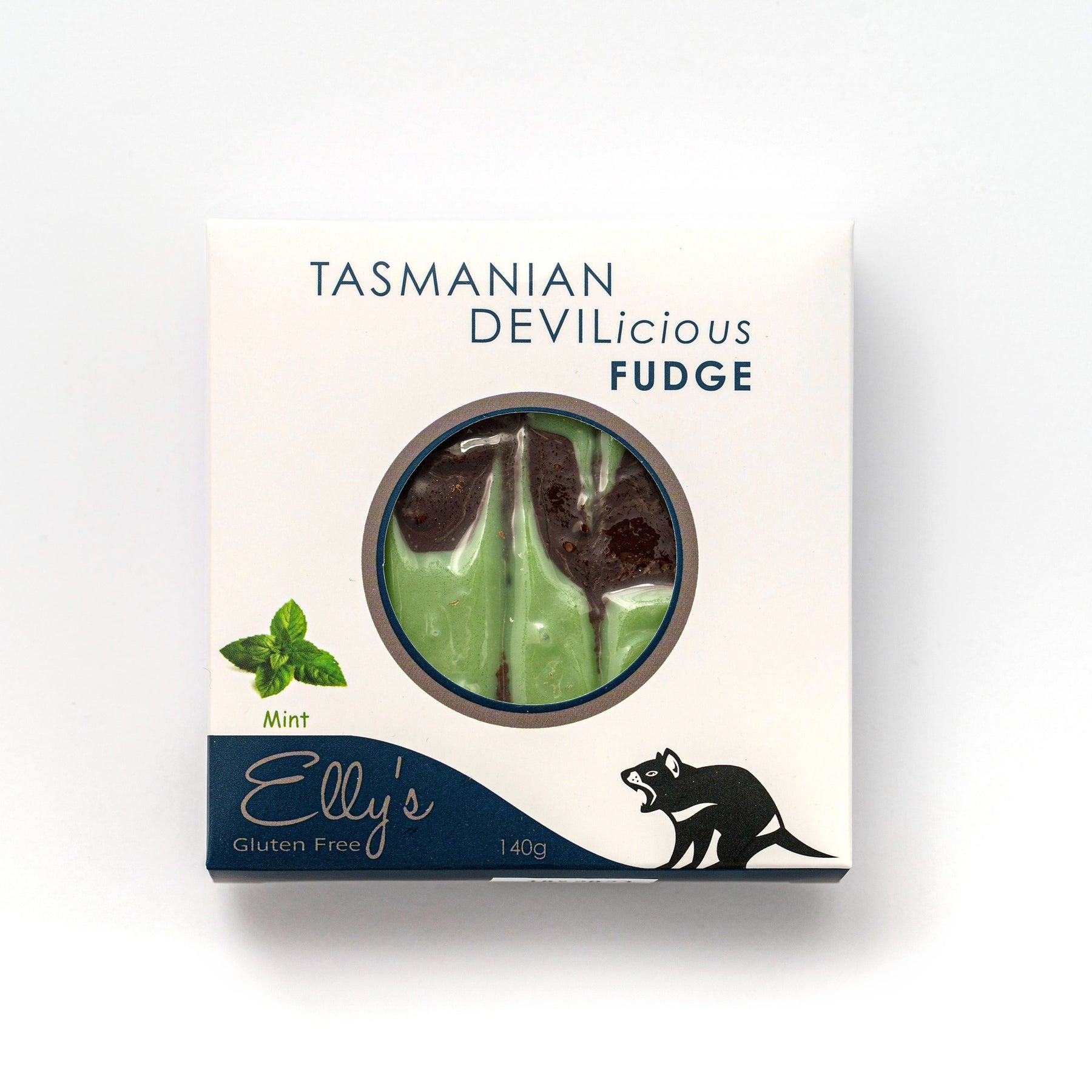 Ellys Tasmanian Devilicious Fudge Mint 140g