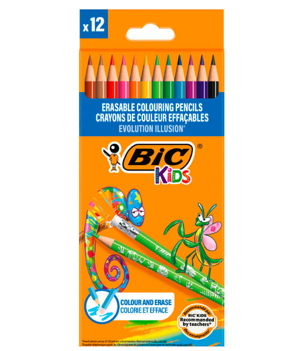 Bic Kids Color Pencils 12pk